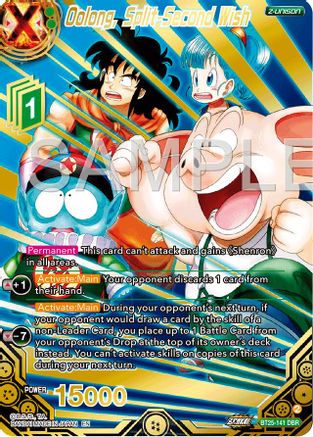 Oolong, Split-Second Wish (DBR) (BT25-141) - Legend of the Dragon Balls Foil