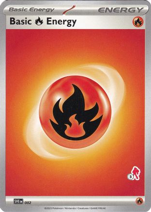 Basic Fire Energy - Armarouge 3 002 Battle Academy 2024 - Unconfirmed