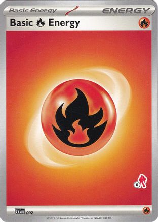 Basic Fire Energy - Armarouge 6 002 Battle Academy 2024 - Unconfirmed