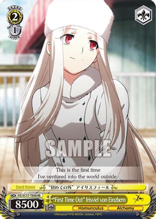 "First Time Out" Irisviel von Einzbern (TD) (FZ/SC17-TE08 RE) - Fate/Zero Chronicle Set