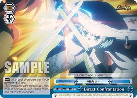 Direct Confrontation! (SS/WE41-E59 N) - Shakugan no Shana Premium Booster