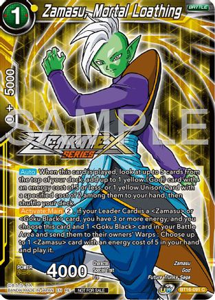 Zamasu, Mortal Loathing (Event Pack 15) (BT16-091) - Promotion Cards