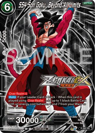 SS4 Son Goku, Beyond All Limits (Event Pack 15) (P-262) - Promotion Cards