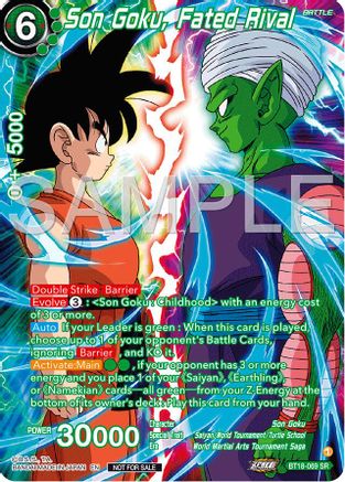 Son Goku, Fated Rival (Premium Alt-Art Card Set 2024 Vol.2) (BT18-069) - Promotion Cards Foil