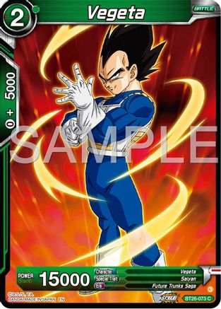 Vegeta (BT26-073) - Ultimate Advent Foil