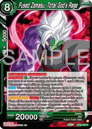 Fused Zamasu, Total God's Rage (BT26-082) - Ultimate Advent