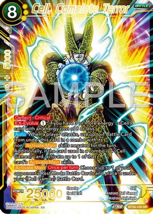 Cell Complete Terror (BT26-109) - Ultimate Advent Foil