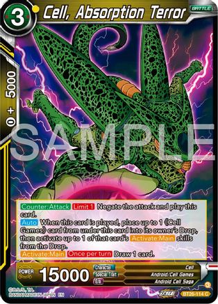 Cell, Absorption Terror (BT26-114) - Ultimate Advent Foil