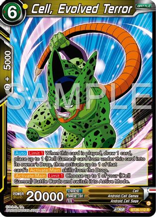 Cell, Evolved Terror (BT26-112) - Ultimate Advent Foil