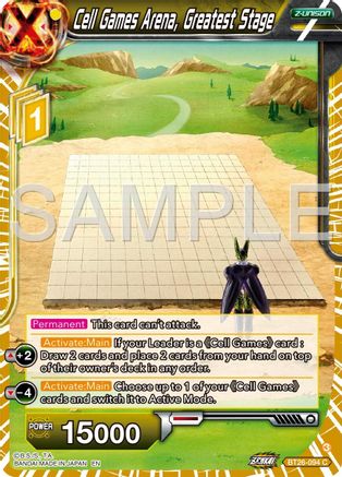 Cell Games Arena, Greatest Stage (BT26-094) - Ultimate Advent Foil