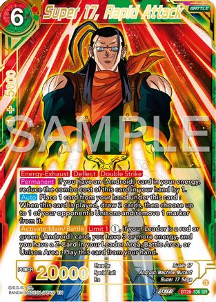 Super 17, Rapid Attack (BT26-136) - Ultimate Advent Foil