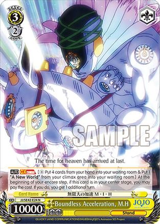 Boundless Acceleration, M.H (JJ/SE42-E24 N) - JoJo's Bizarre Adventure: Stone Ocean Premium Booster