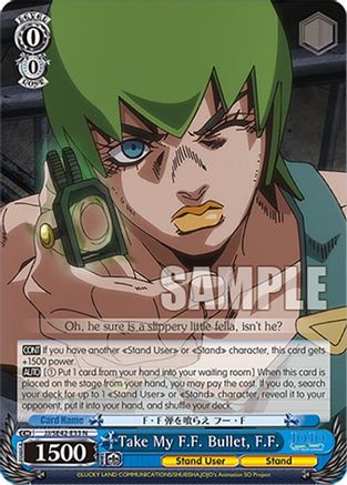 Take My F.F. Bullet, F.F. (JJ/SE42-E33 N) - JoJo's Bizarre Adventure: Stone Ocean Premium Booster