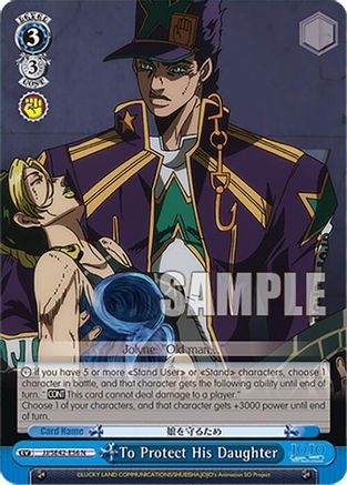 To Protect His Daughter (JJ/SE42-E56 N) - JoJo's Bizarre Adventure: Stone Ocean Premium Booster