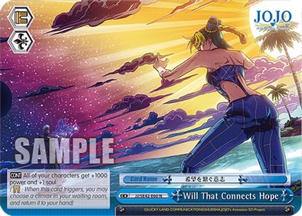 Will That Connects Hope (JJ/SE42-E60 N) - JoJo's Bizarre Adventure: Stone Ocean Premium Booster