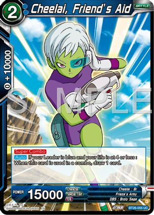Cheelai, Friend's Aid (BT26-055) - Ultimate Advent Foil