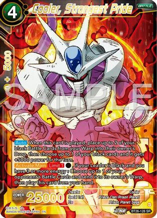 Cooler, Strongest Pride (BT26-128) - Ultimate Advent Foil