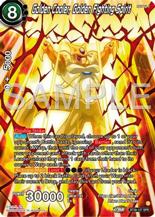 Golden Cooler, Golden Fighting Spirit (SPR) (BT26-127) - Ultimate Advent Foil