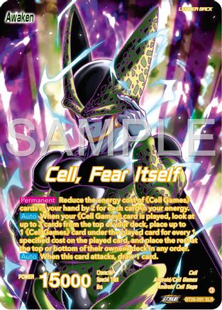 Cell // Cell, Fear Itself (Alternate Art) (BT26-091) - Ultimate Advent Foil