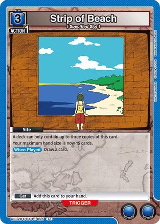 Strip of Beach (UE02BT/HTR-1-026) - UE02BT HUNTER X HUNTER