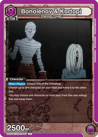 Bonolenov & Kortopi (UE02BT/HTR-1-047) - UE02BT HUNTER X HUNTER