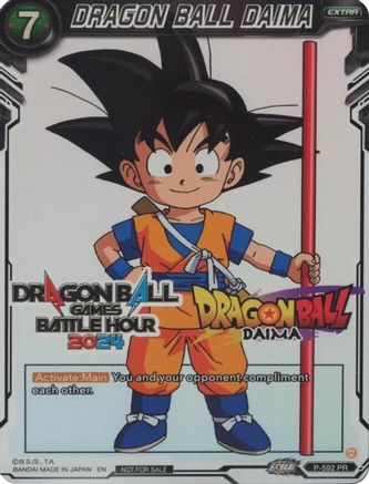 DRAGON BALL DAIMA (Dragon Ball Games Battle Hour 2024 Promo Card Set) (P-592) - Promotion Cards Foil