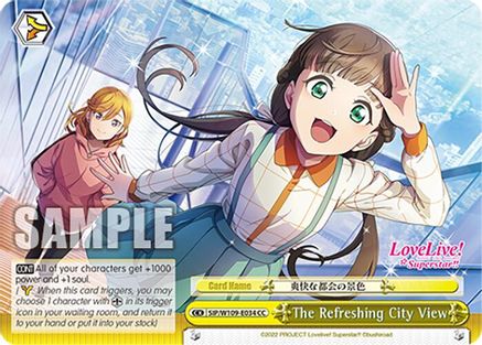 The Refreshing City View (SIP/W109-E034 CC) - Love Live! School idol festival 2 MIRACLE LIVE!