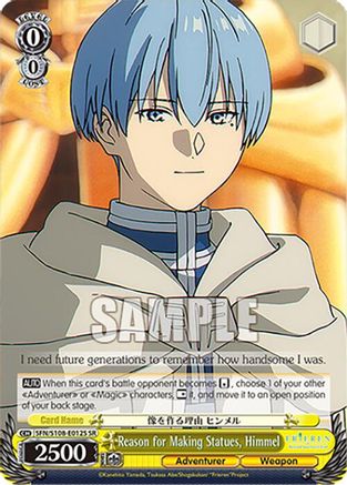 Reason for Making Statues, Himmel (SR) (SFN/S108-E012S SR) - Frieren: Beyond Journey’s End