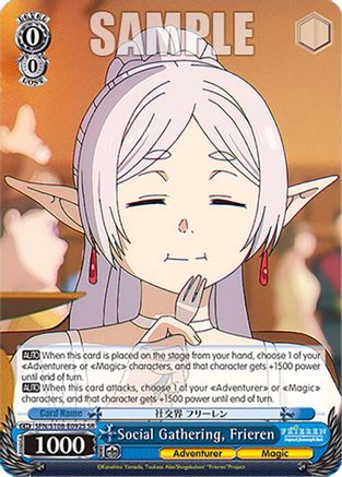 Social Gathering, Frieren (SR) (SFN/S108-E092S SR) - Frieren: Beyond Journey’s End