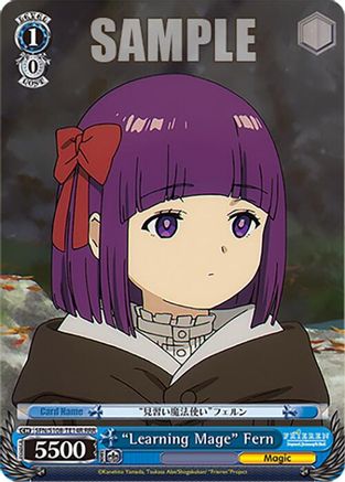 "Learning Mage" Fern (RRR) (SFN/S108-TE14R RRR) - Frieren: Beyond Journey’s End