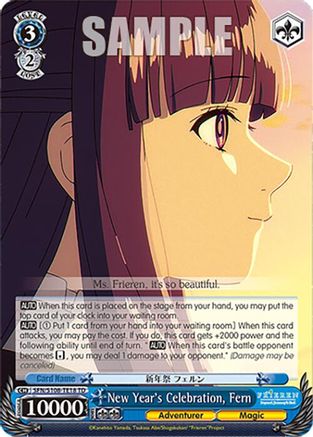 New Year's Celebration, Fern (SFN/S108-TE18 TD) - Frieren: Beyond Journey’s End