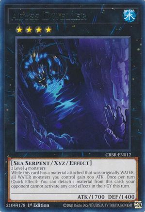 Abyss Dweller (CRBR-EN012) - Crossover Breakers 1st Edition