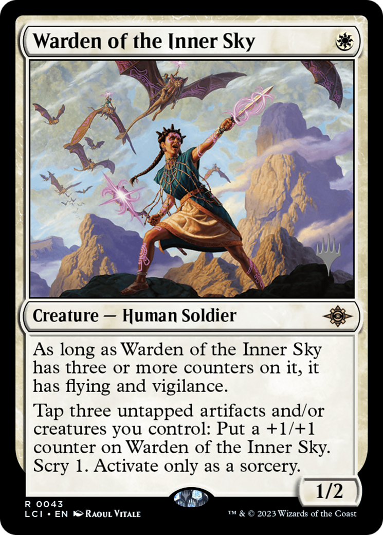 Warden of the Inner Sky (PPLCI-43P) - The Lost Caverns of Ixalan Promos Foil