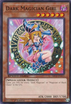 Dark Magician Girl (SBC2-ENA13) - Speed Duel: Battle City Finals 1st Edition
