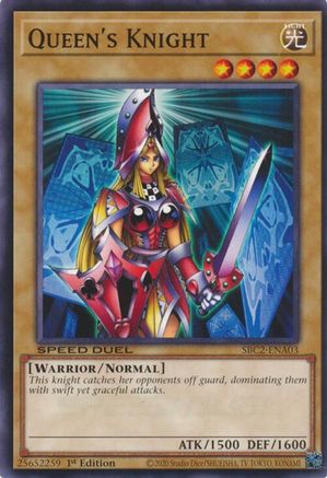Queen's Knight (SBC2-ENA03) - Speed Duel: Battle City Finals 1st Edition