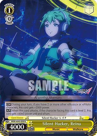 Silent Hacker, Reina (MDE/SE45E09 N) - MACROSS Delta Premium Booster