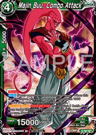 Majin Buu, Combo Attack (P-646) - Tournament Promotion Cards