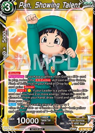 Pan, Showing Talent (P-649) - Tournament Promotion Cards