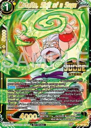 Mutaito, Skill of a Sage (Judge Pack Vol.16) (Store) (P-159) - Judge Promotion Cards Foil