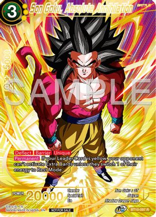 Son Goku, Absolute Annihilation (Championship 2024 Finals Pack) (Gold Stamped) (BT10-097) - Tournament Promotion Cards Foil