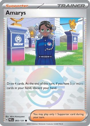 Amarys 093/131 - Holofoil SV Prismatic Evolutions - Common