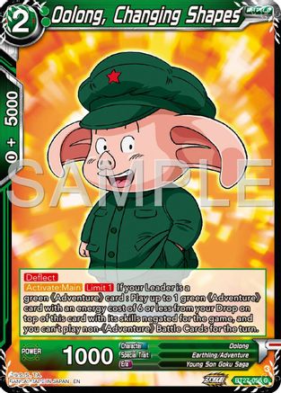 Oolong, Changing Shapes (BT27-056) - History of Z Foil