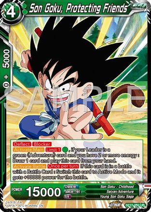 Son Goku, Protecting Friends (BT27-050) - History of Z