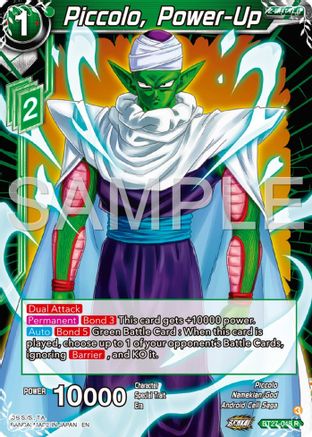 Piccolo, Power-Up (BT27-048) - History of Z
