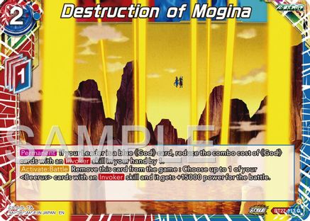 Destruction of Mogina (BT27-113) - History of Z Foil