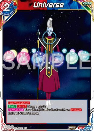Universe (BT27-119) - History of Z Foil