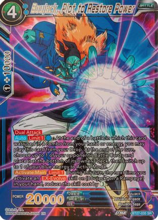 Boujack, Plot to Restore Power (BT27-035) - History of Z Foil
