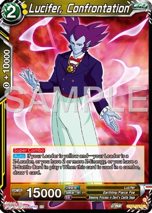 Lucifer, Confrentation (BT27-072) - History of Z Foil