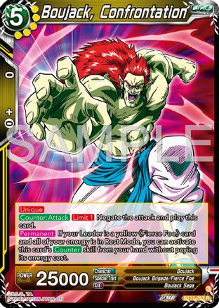 Boujack, Confrontation (BT27-087) - History of Z