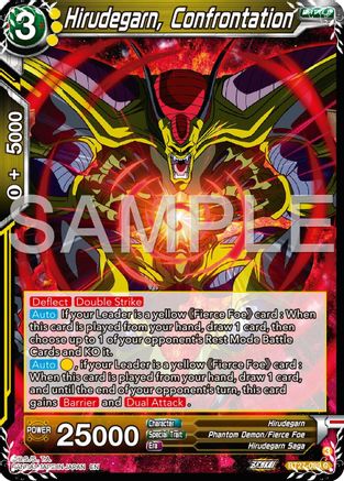 Hirudegarn, Confrontation (BT27-089) - History of Z Foil